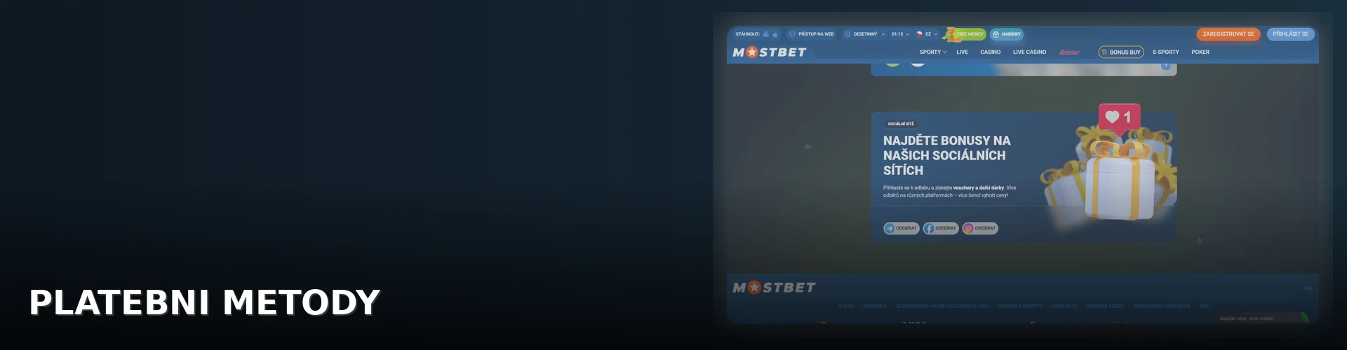 Mostbet - main