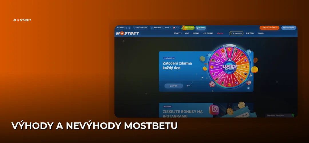 Mostbet promotional banner