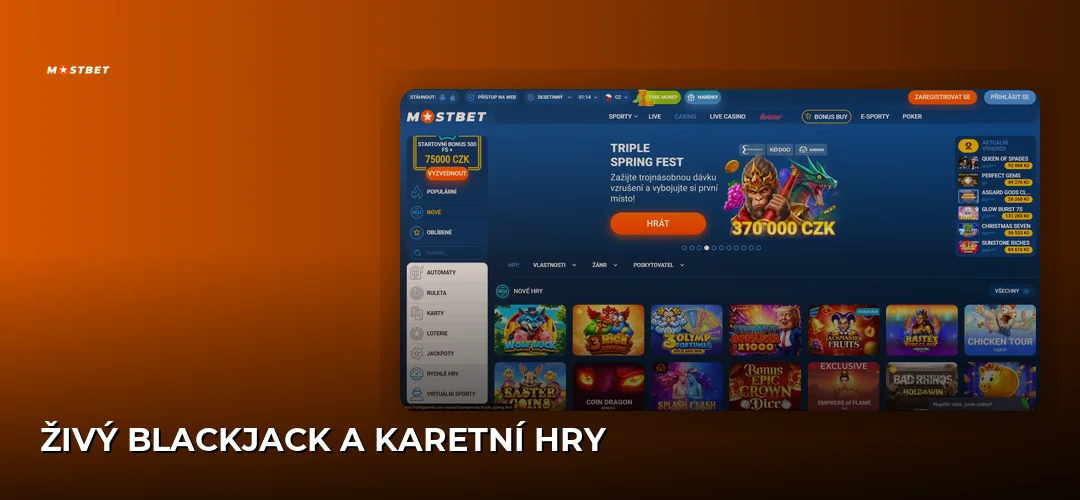Mostbet promotional banner