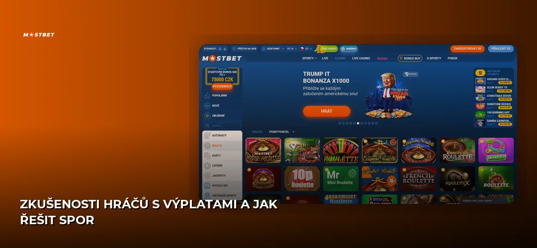 Mostbet promotional banner