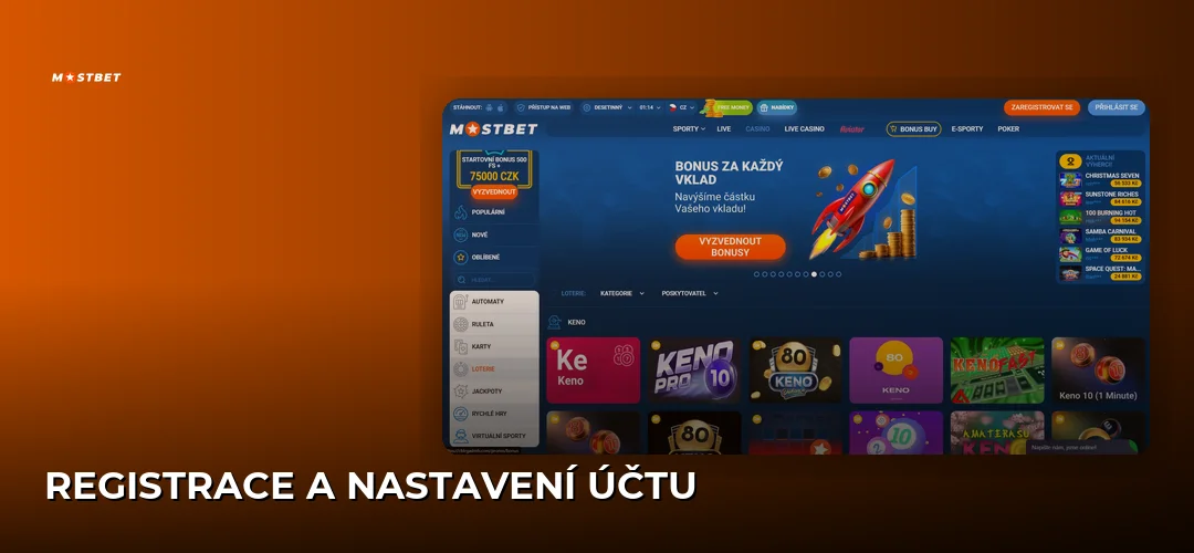 Mostbet promotional banner
