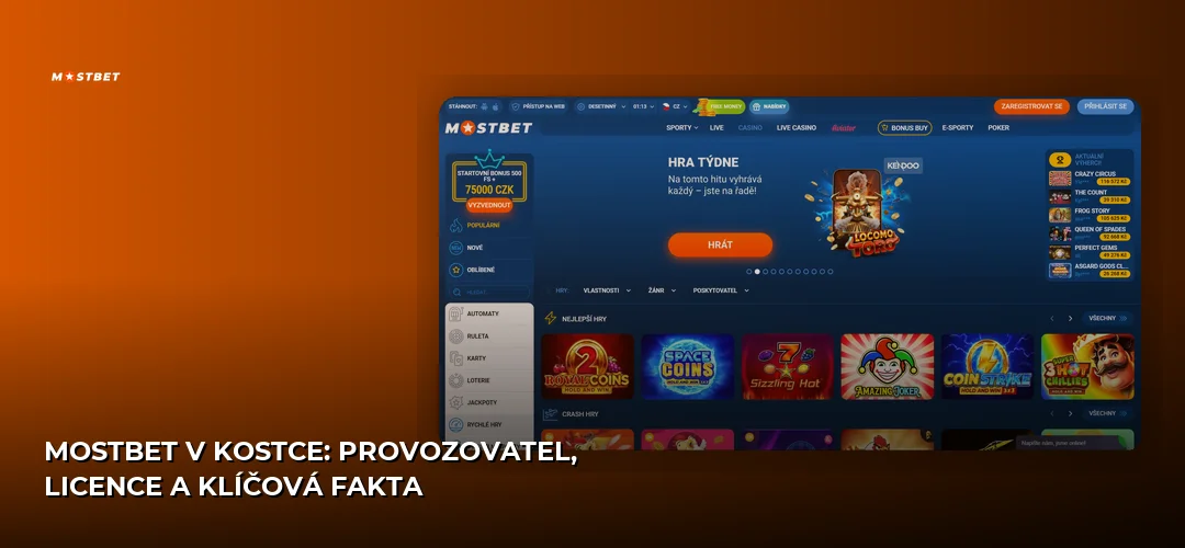 Mostbet promotional banner
