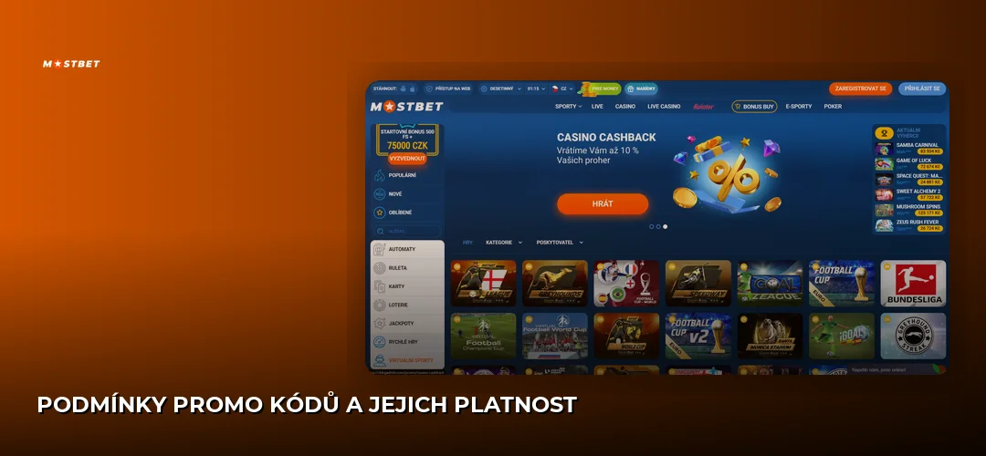 Mostbet promotional banner