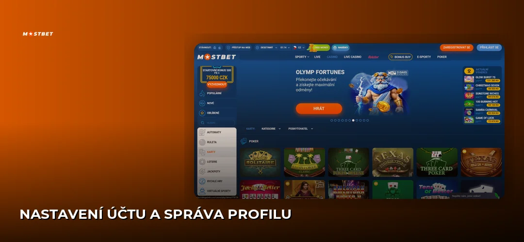 Mostbet promotional banner